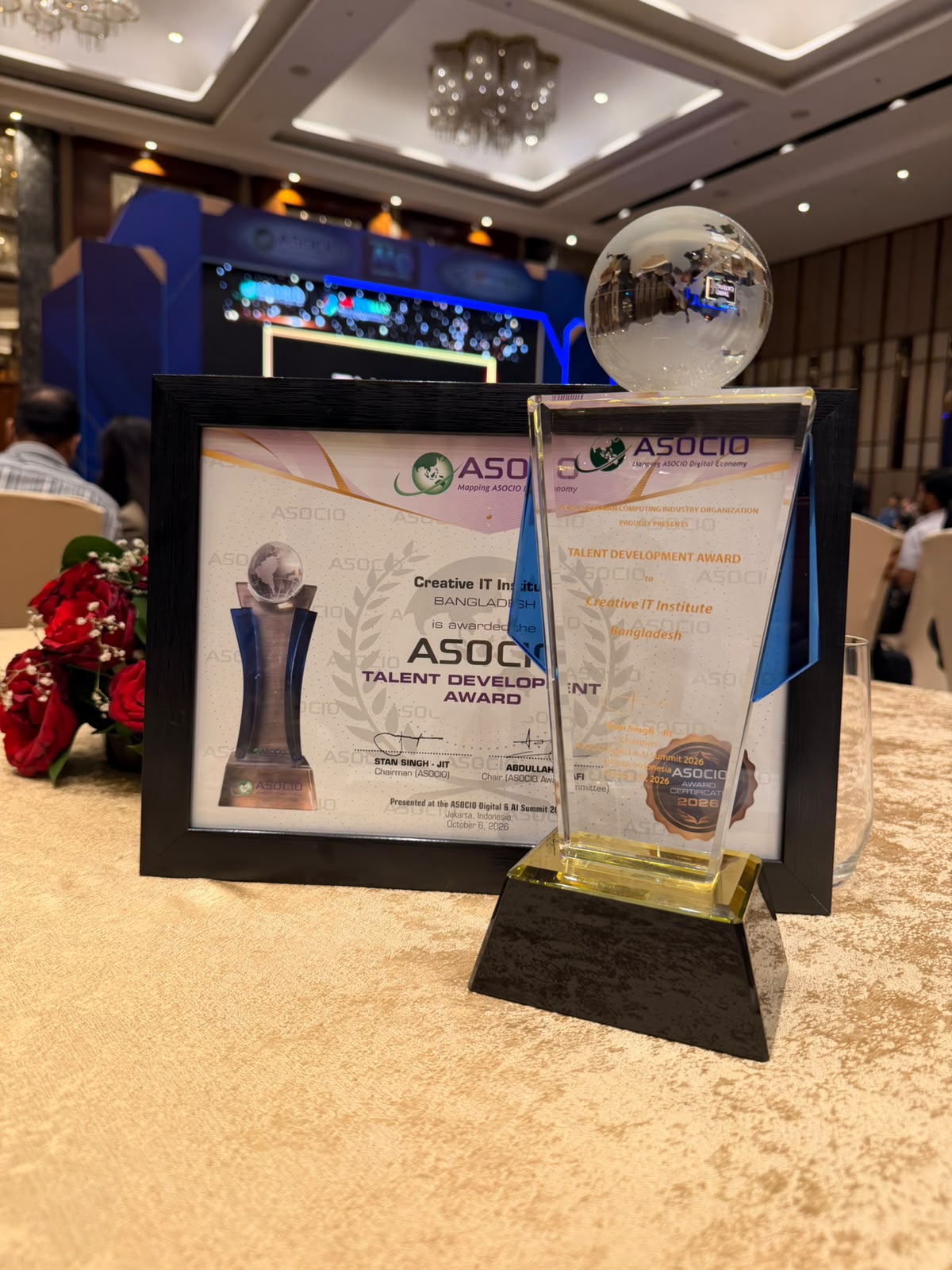 ASOCIO Talent Development Award 2026 typography