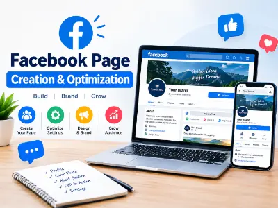 Facebook Page Creation & Optimization