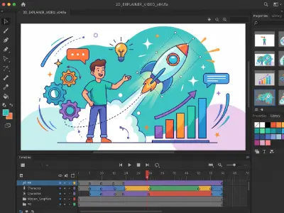 2D Explainer Video Animation