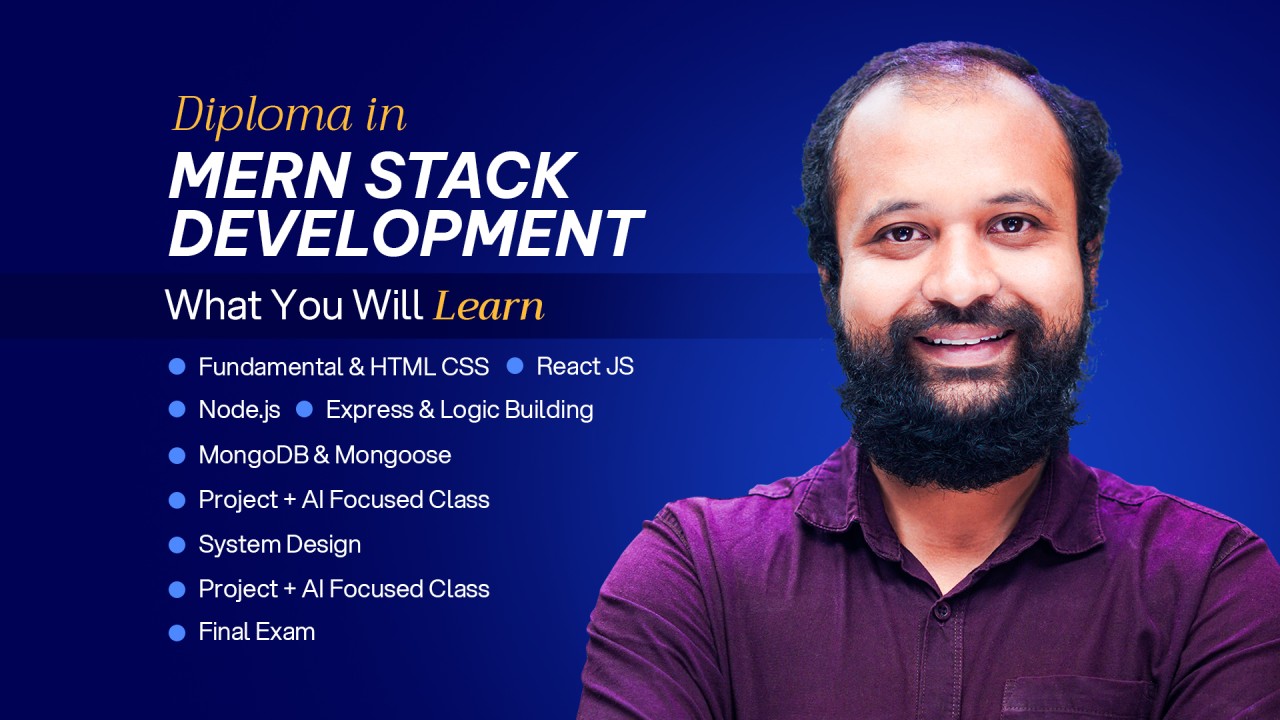 Diploma in MERN Stack Development