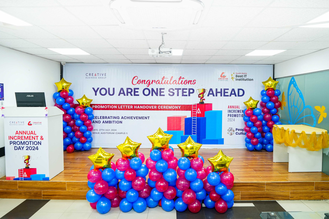 Creative IT Institute Organized Promotional Ceremony