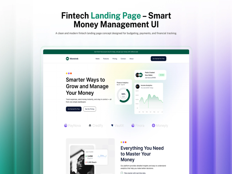 Website Design Fintech